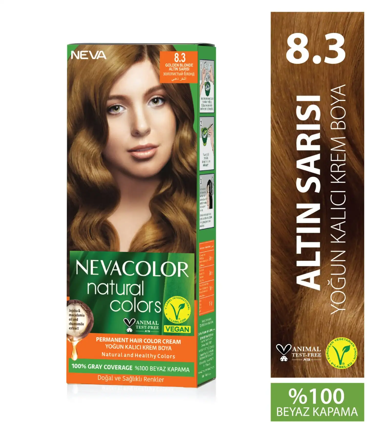 Natural Colors Saç Boyası 8.3 Altın Sarısı
