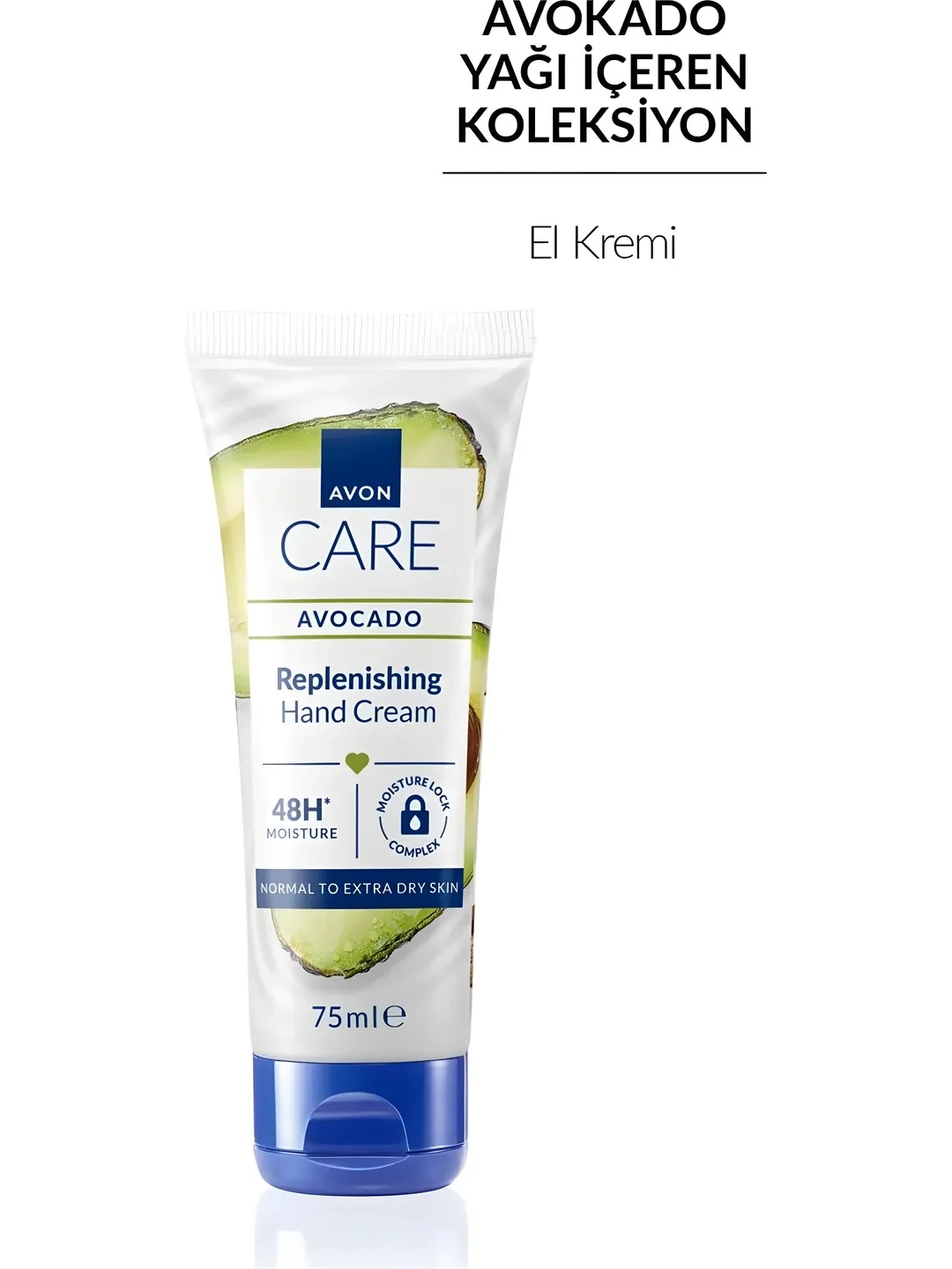 Avokado Özlü El Kremi Kuru ve Çok Kuru Ciltler İçin Yoğun Nemlendirici 75 ML