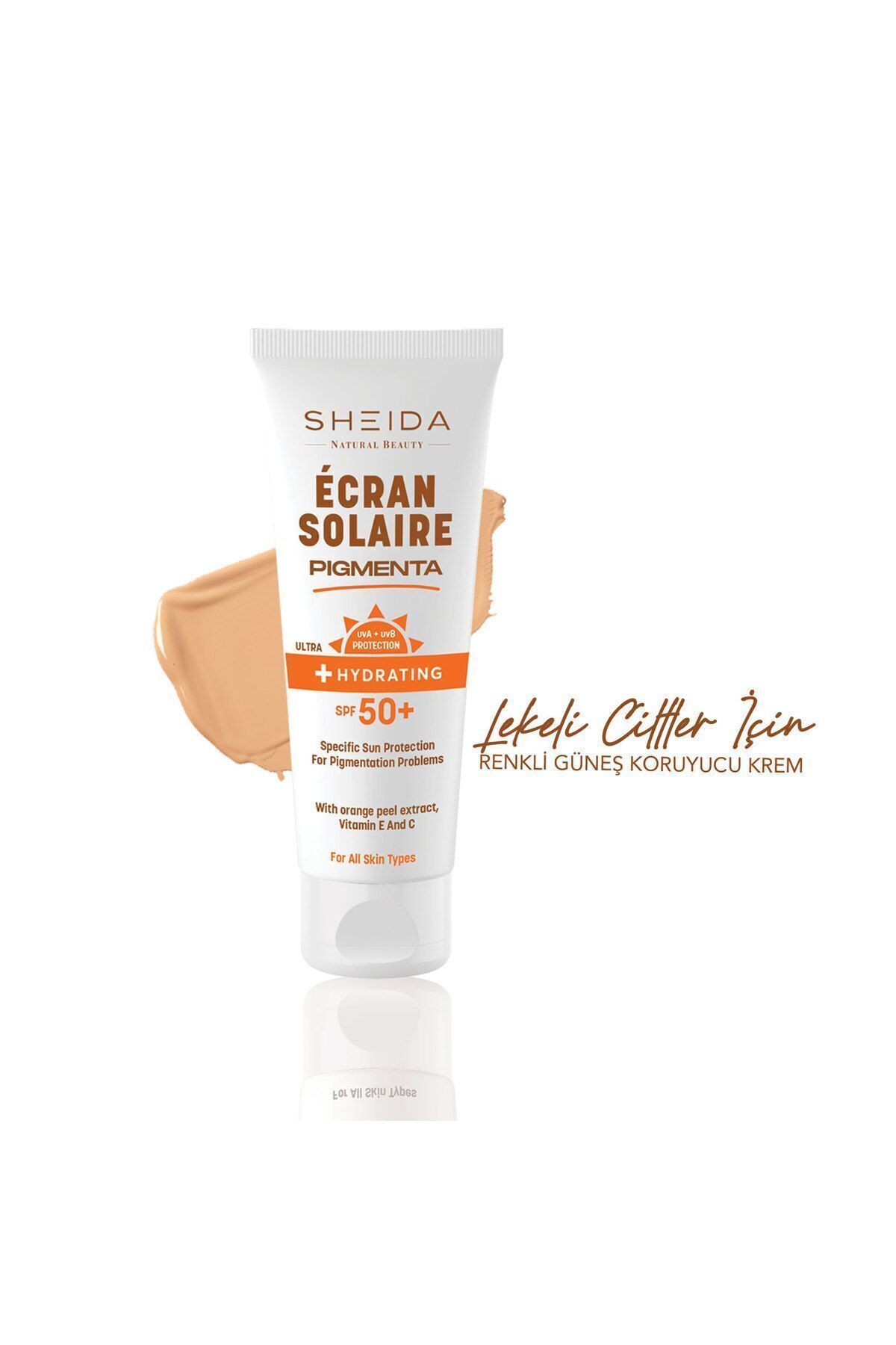 Pigmenta Leke Karşıtı Ton Eşitleyici Spf 50 Renkli Güneş Kremi 75 ml 2'li Cilt Bakım Seti
