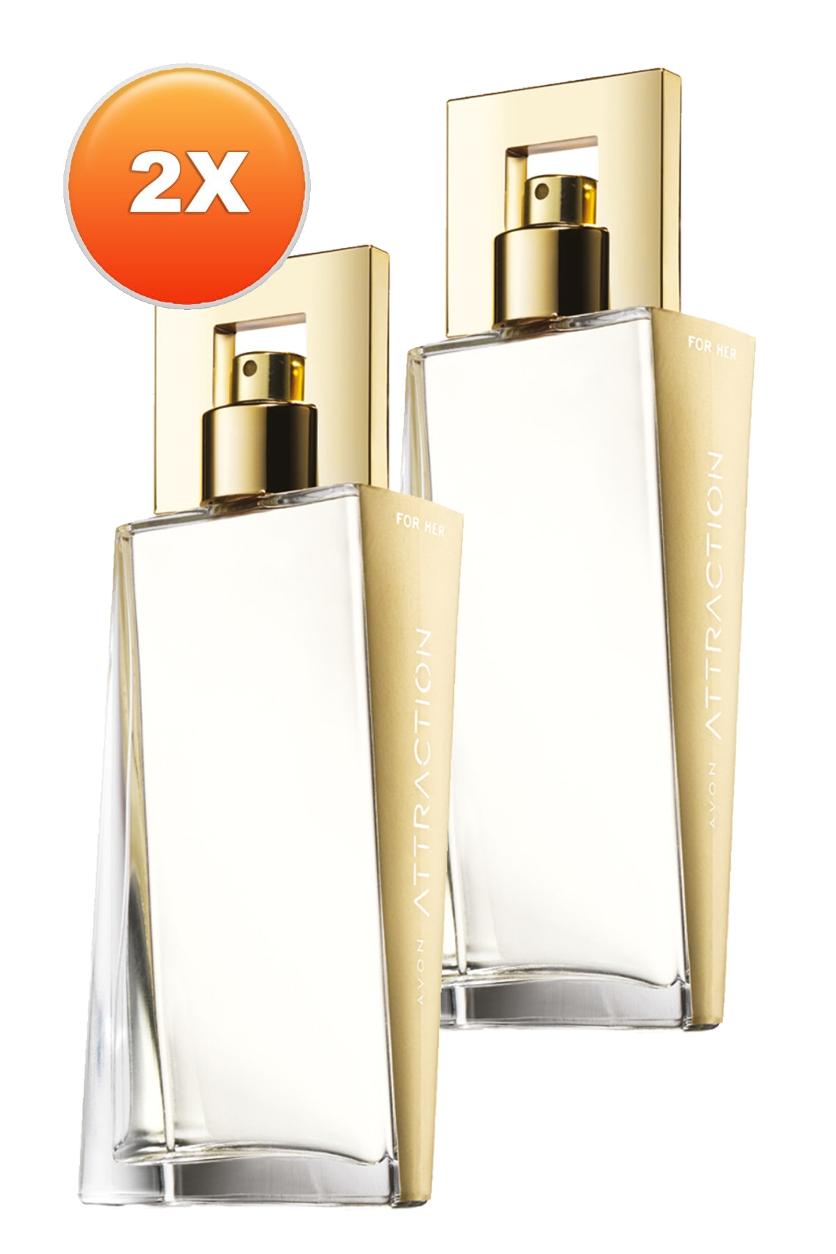 Attraction Kadın Parfüm Edp 50 Ml. İkili Set