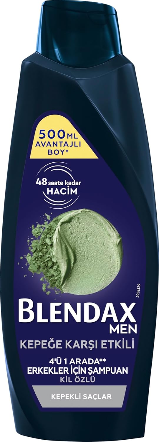 Erkekler İçin Kepeğe Karşı Etkili Şampuan 500 ML