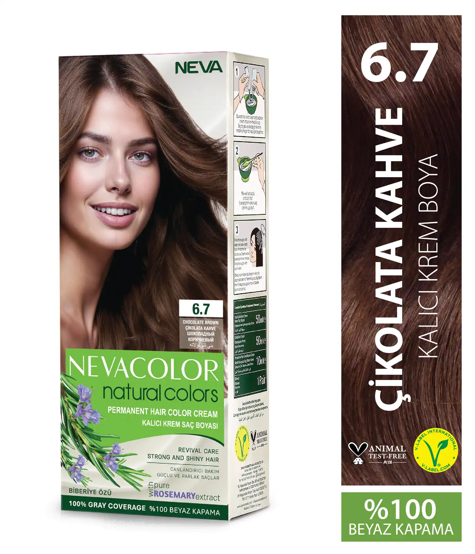 Natural Colors Saç Boyası 6.7 Çikolata Kahve