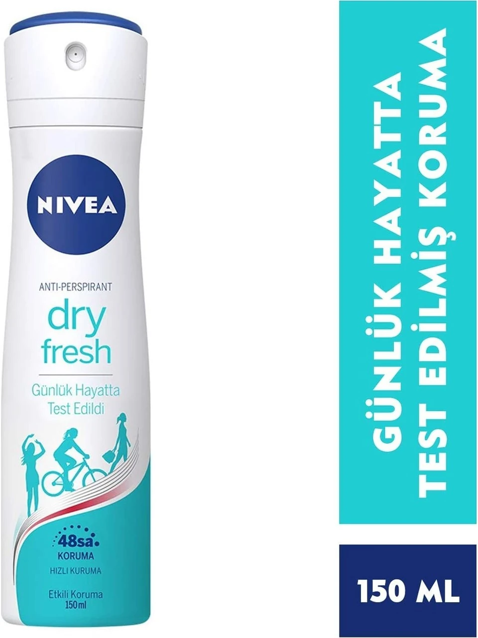 Dry Fresh Kadın Sprey Deodorant 150 ML