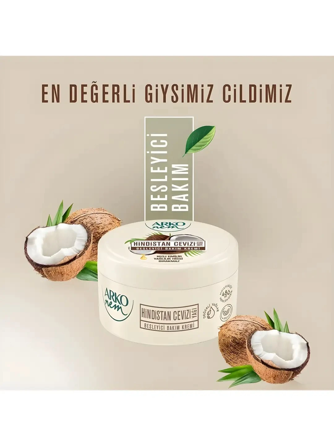 Besleyici Bakım Kremi Hindistan Cevizi 250 ML
