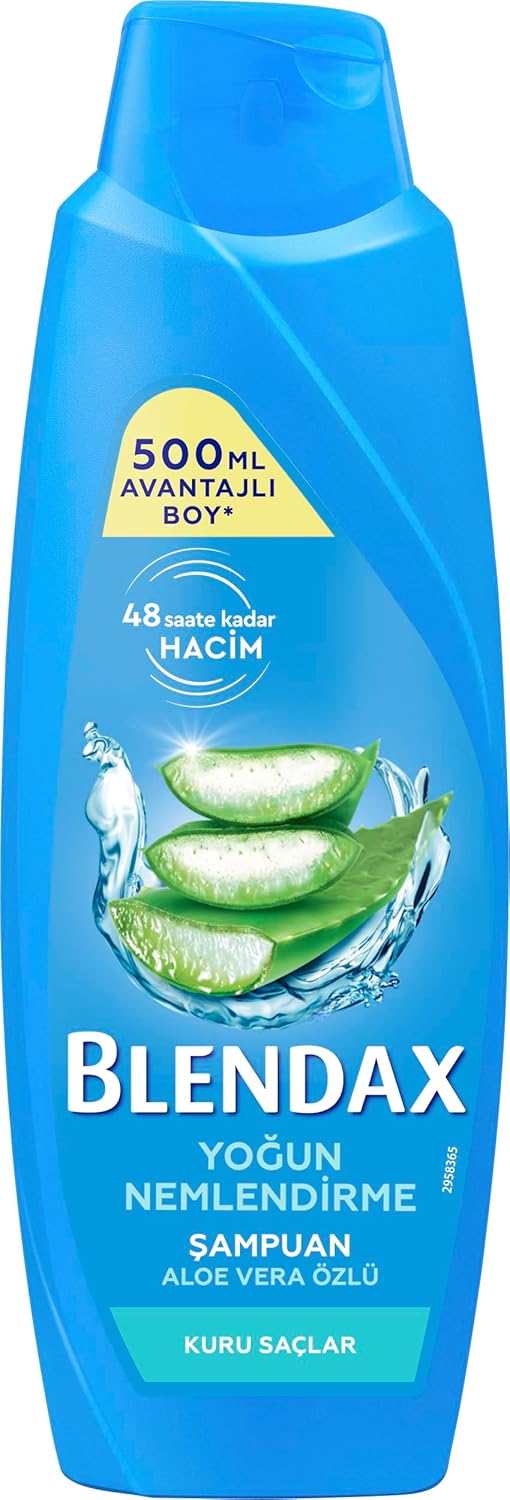 Yoğun Nemlendirme Aloe Vera Özlü Şampuan 500 ML