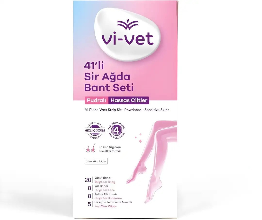 Sir Ağda Bant Seti Pudralı Hassas Ciltler İçin