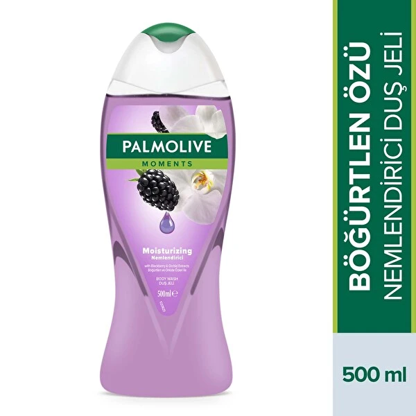 Moments Böğürtlen Ve Orkide Özleri Ile Nemlendirici Banyo Ve Duş Jeli 500 ML