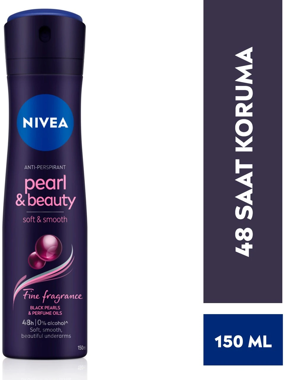 Kadın Sprey Deodorant Pearl&Beauty 48 Saat Anti-perspirant Koruma 150 ML