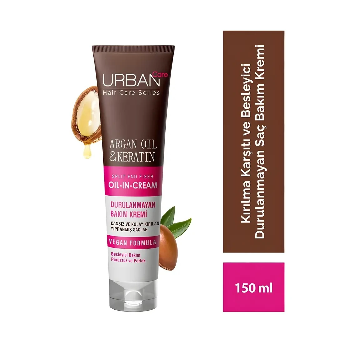 Urban Care Argan Oil&Keratin Durulanmayan Saç Bakım Kremi 150 ML