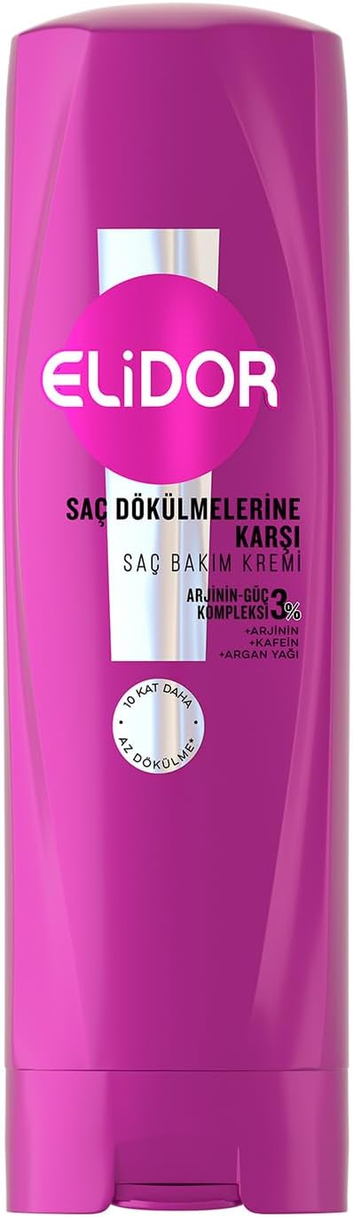 Saç Bakım Kremi Saç Dökülmelerine Karşı Arjinin Kafein Argan Yağı 350 ML