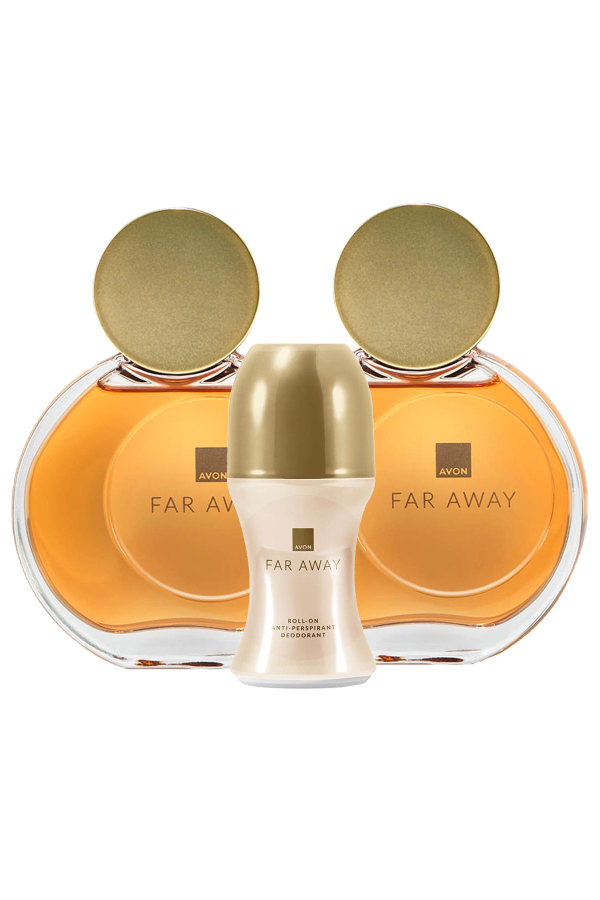 Far Away Kadın Parfüm İkili Set ve Rollon Paketi