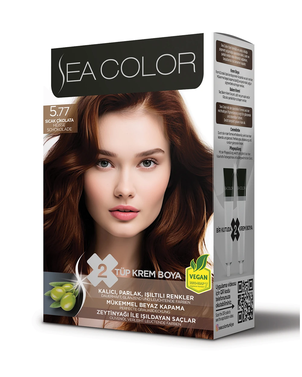 Krem Saç Boyası-5.77 Sıcak Çikolata