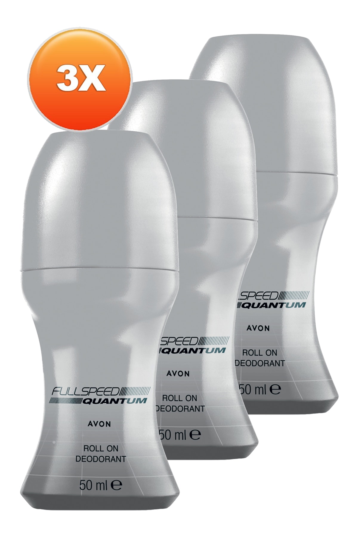 Full Speed Quantum Erkek Rollon 50 Ml. Üçlü Set