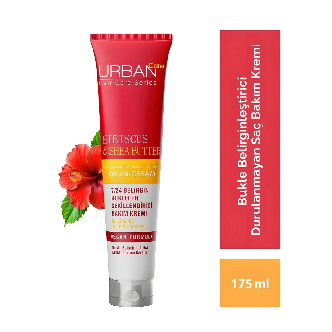 Urban Care Bukle Belirginleştirici Hıbıscus&Shea Butter Durulanmayan Saç Bakım Kremi 175 ML