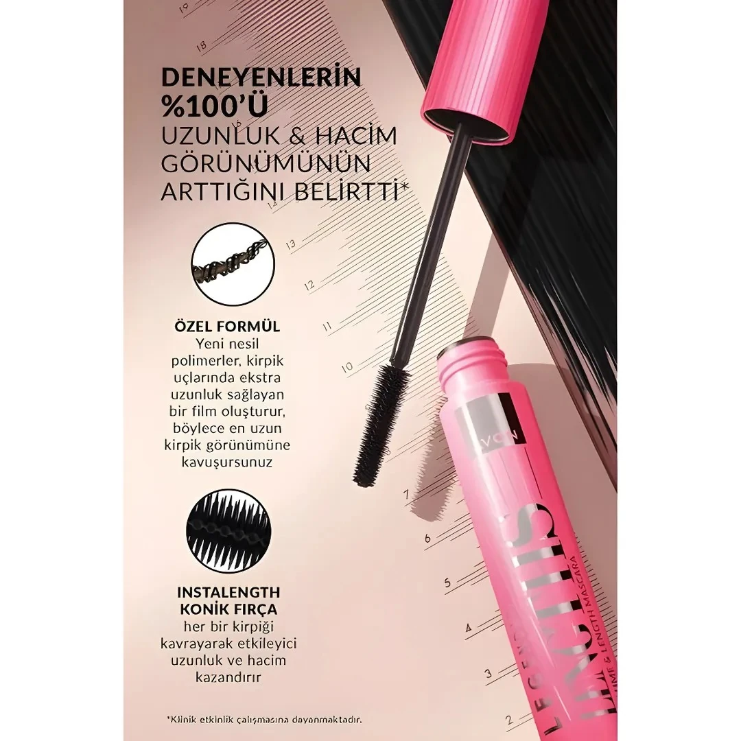 Legendary Lengths Volume & Length Maskara Blackest Black