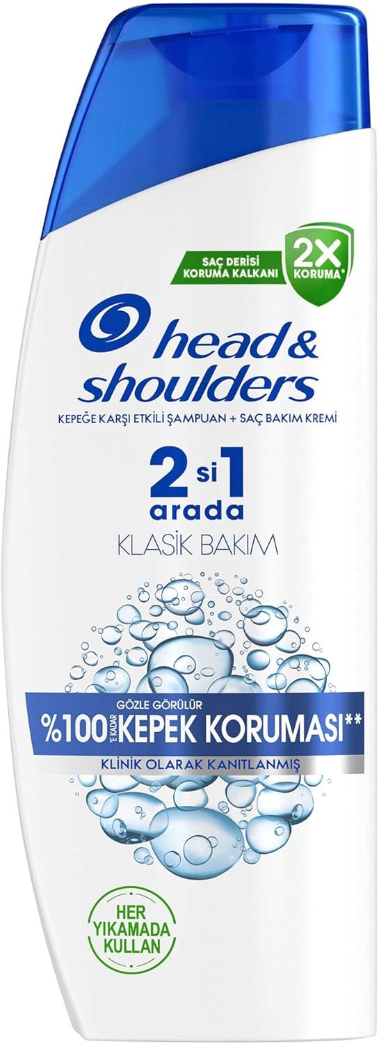 Klasik Bakım 2'si 1 Arada Kepek Karşıtı 300ML Şampuan