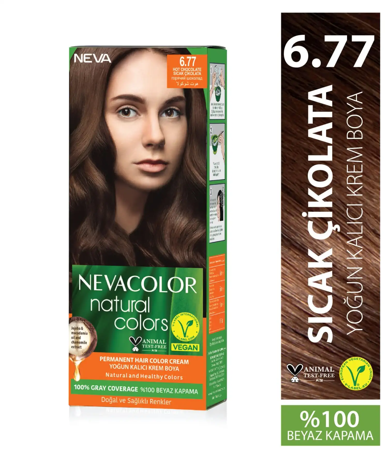 Natural Colors Saç Boyası 6.77 Sıcak Çikolata