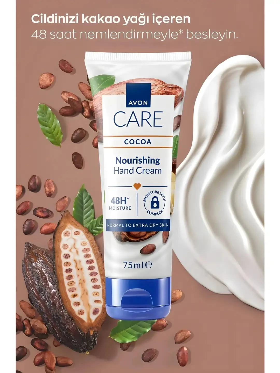 Kakao ve Shea Yağı ile Zenginleştirilmiş El Kremi 75 ML