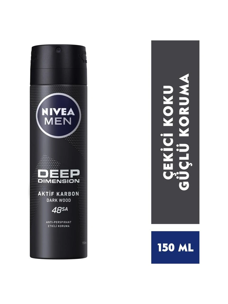 Men Sprey Deodorant Deep Dimension 48 Saat Anti-perspirant Koruma 150 ML