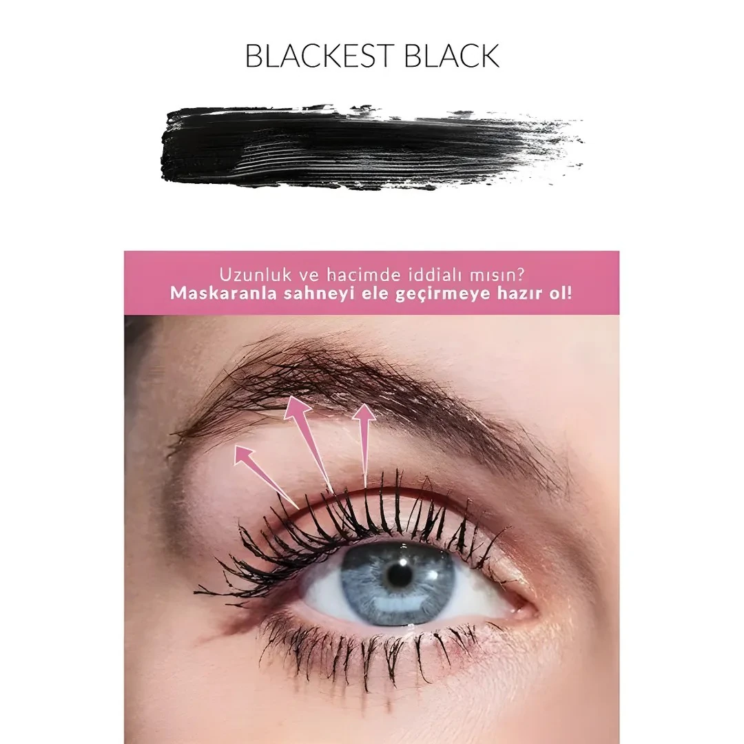 Legendary Lengths Volume & Length Maskara Blackest Black