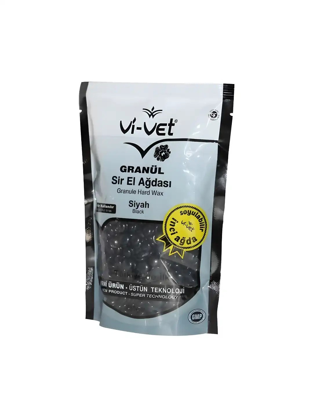 Granül Sir El Ağdası İnci Boncuk Ağda (Siyah) 250 GR