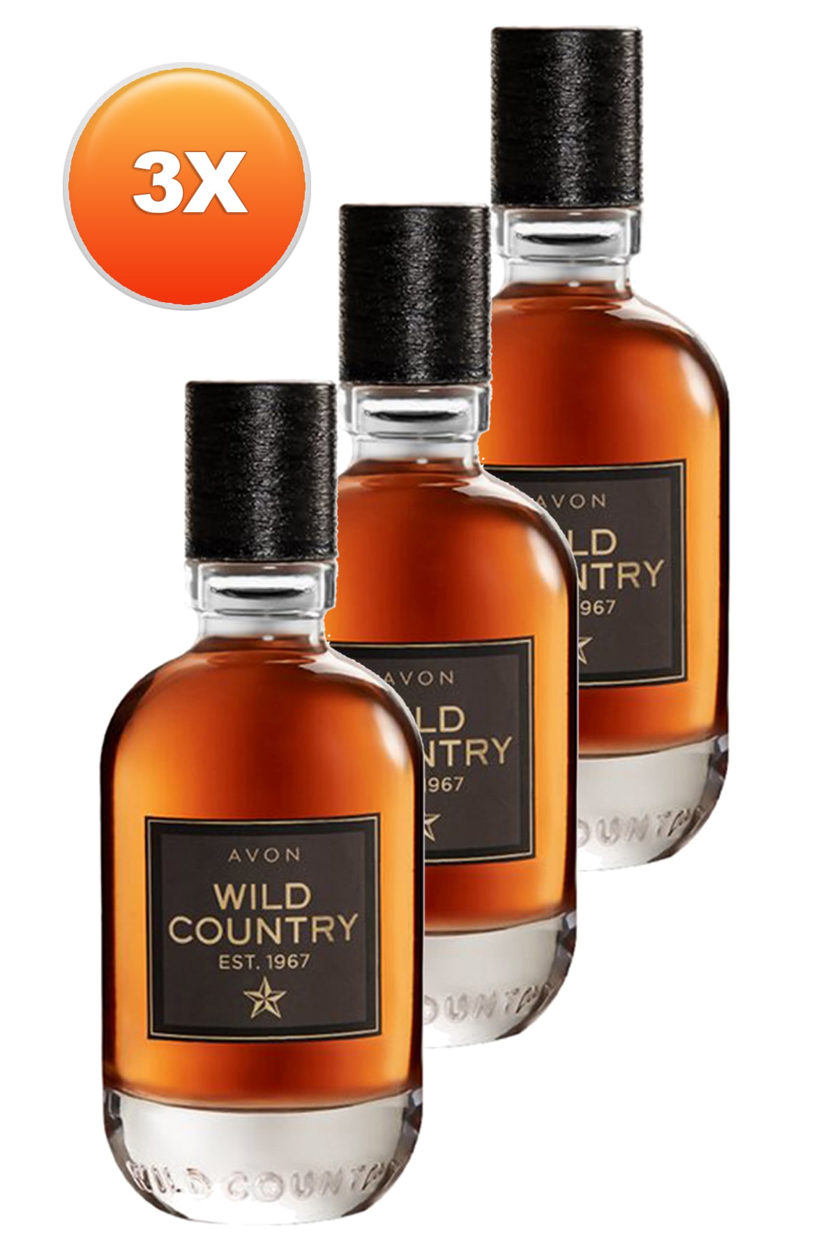 Wild Country Erkek Parfüm Edt 75 Ml. Üçlü Set