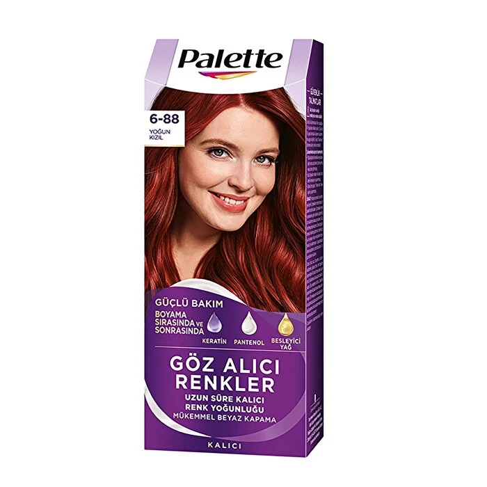 Saç Boyası Göz Alıcı Renkler 6-88 Yoğun Kızıl