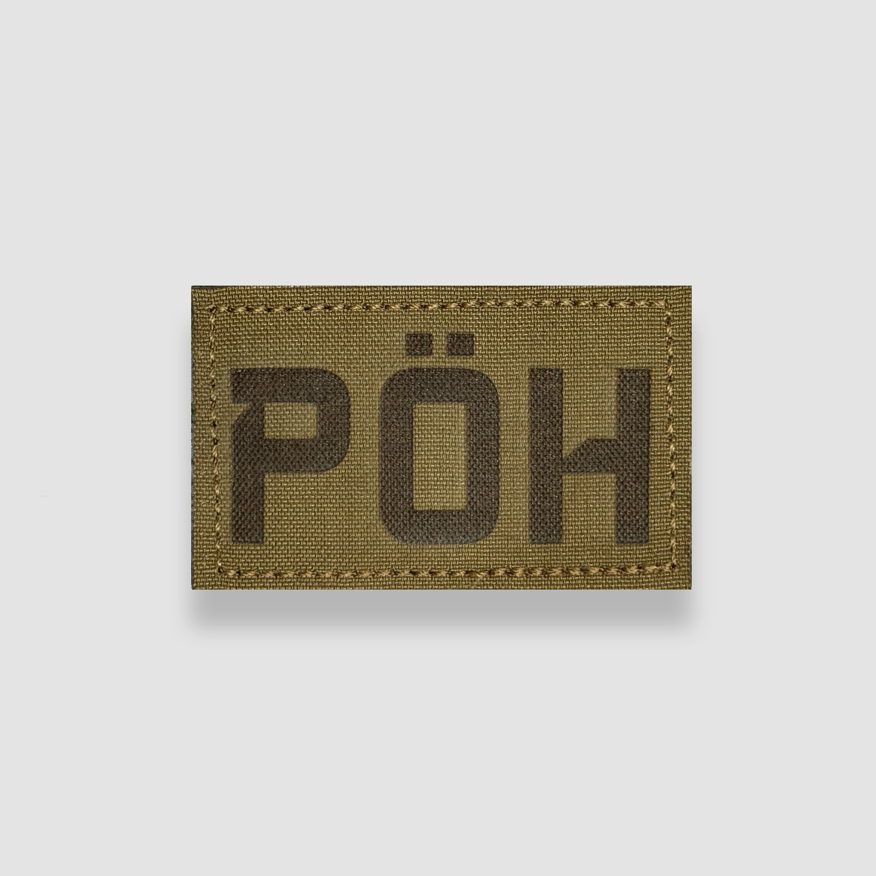 PÖH PATCH / LAMİNASYON
