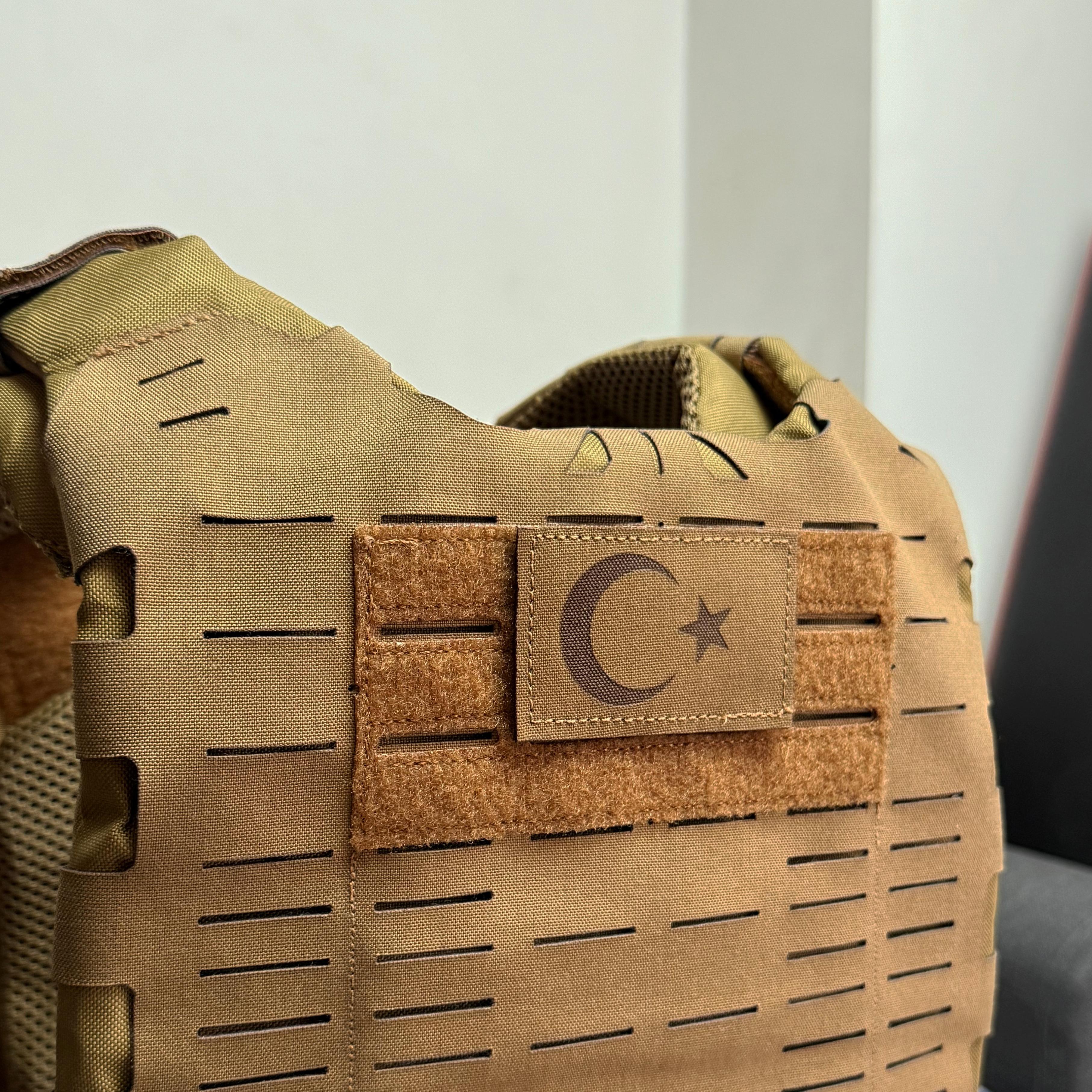 TÜRK BAYRAĞI PATCH / LAMİNASYON