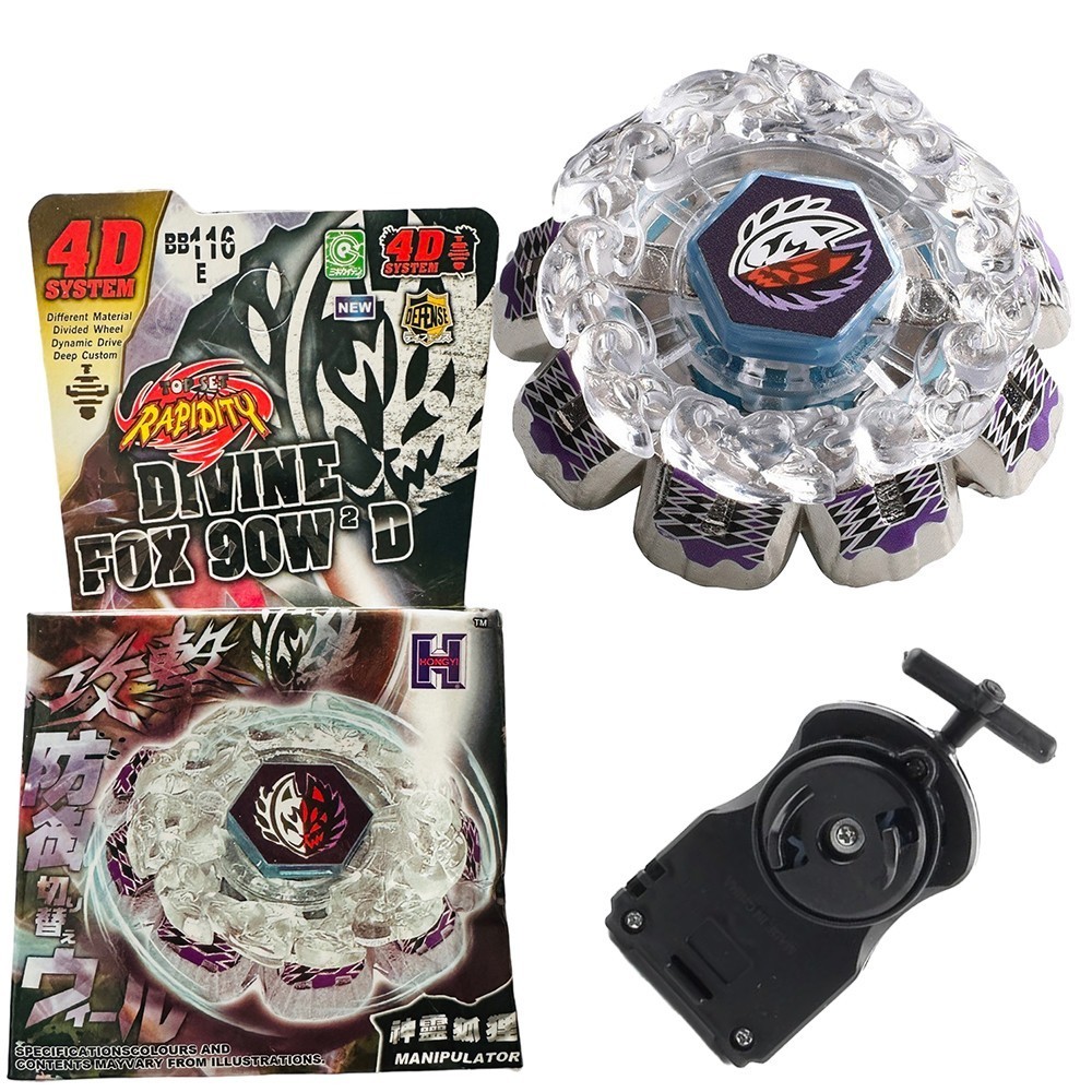 BB116E  BEYBLADE METAL FUSION SPEED DIVINE FOX  158-30S