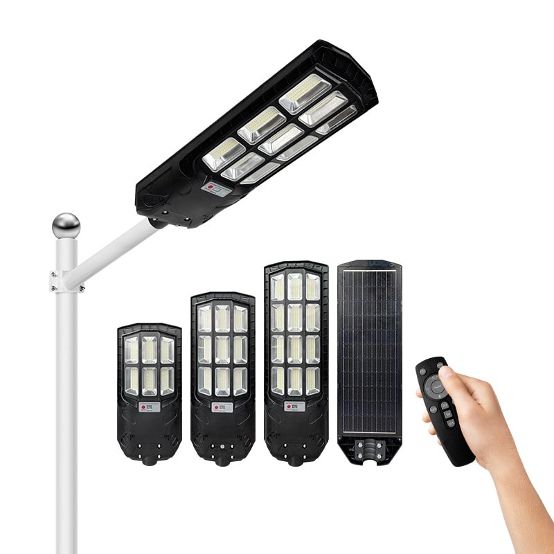 Wevolt PREMİUM HB-900 400W SOLAR LED Aydınlatma Bahçe Sokak Direk Armatürü. (6500K+2700K)-(30A.LİFO4)