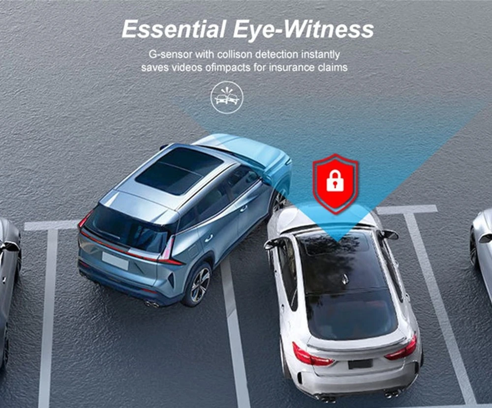 HB-6000 YENİ PREMİUM 4K 4 KAMERALI GENİŞ AÇI ARAÇ KAYIT KAMERASI