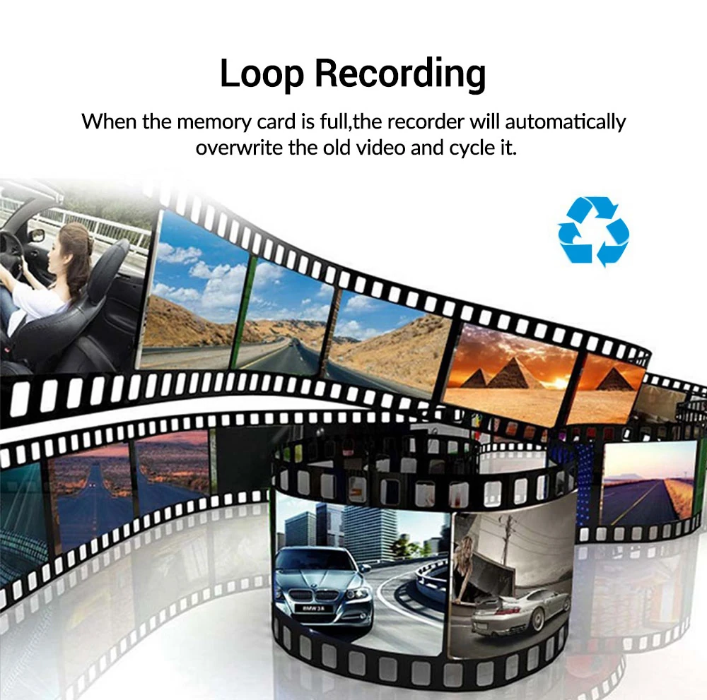 HB-6000 YENİ PREMİUM 4K 4 KAMERALI GENİŞ AÇI ARAÇ KAYIT KAMERASI