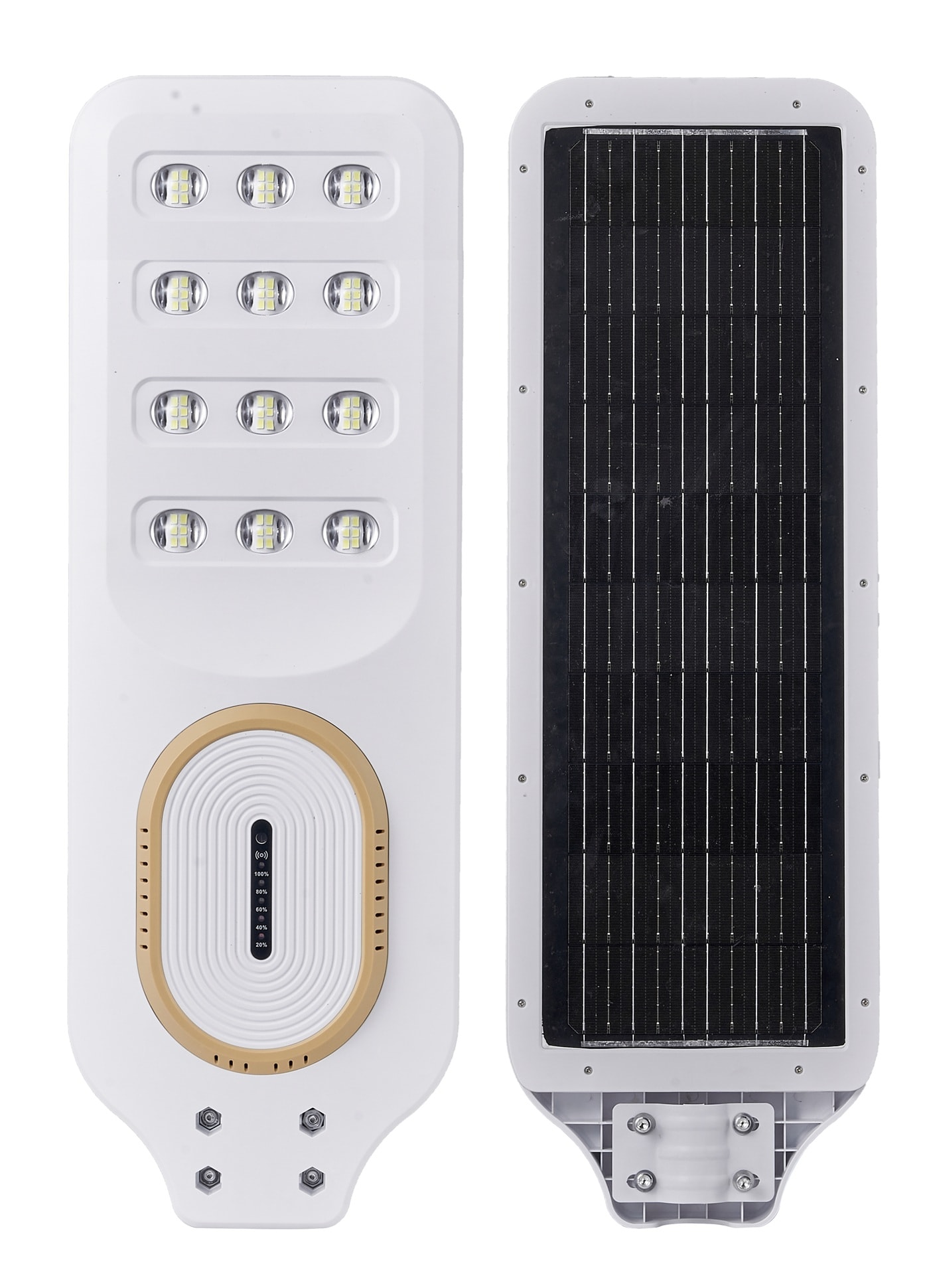 Wevolt PREMİUM HB-800 400W SOLAR LED Aydınlatma Bahçe Sokak Direk Armatürü. SOLAR AYDINLATMA.(30A.LİFO4)
