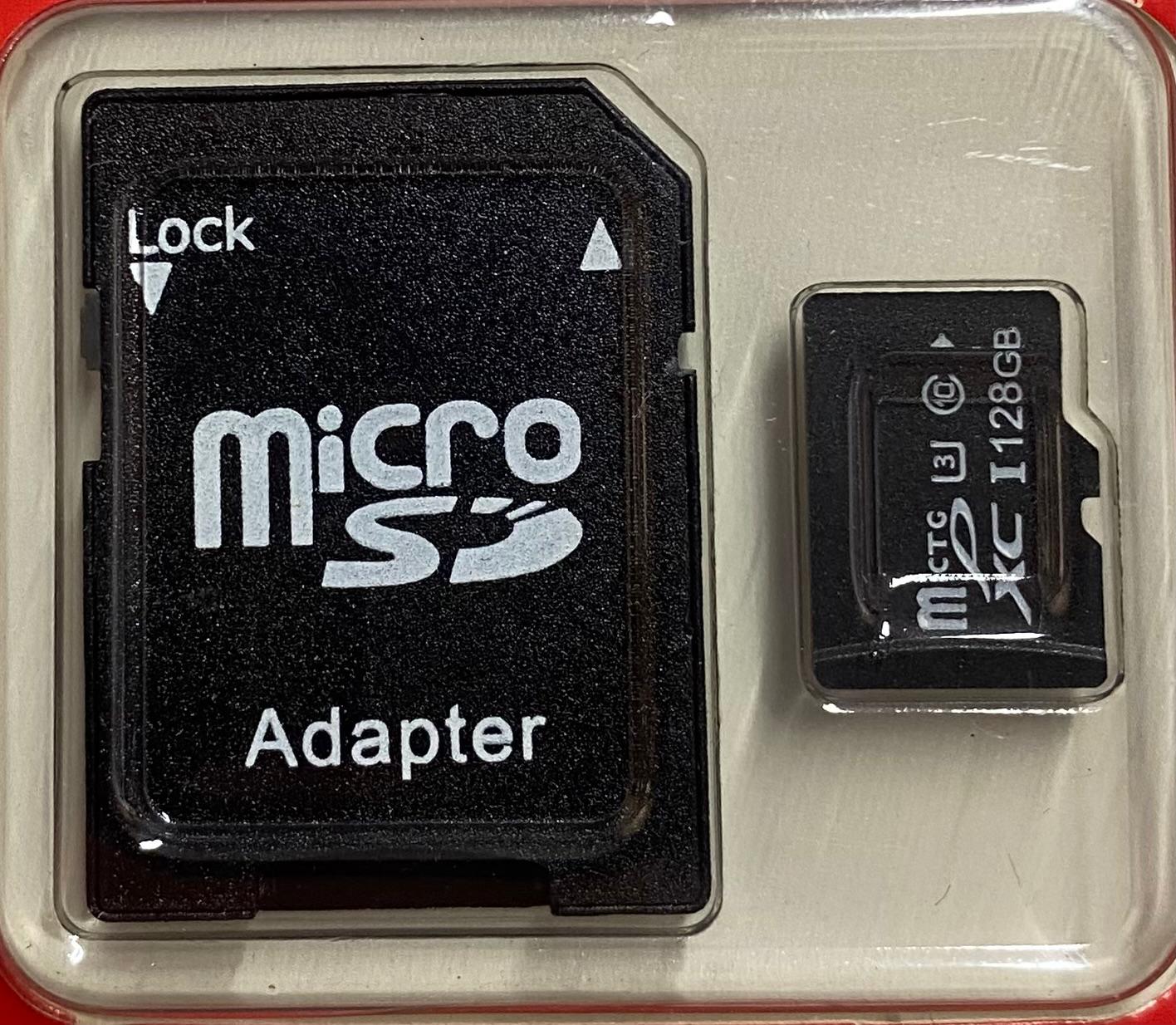 Class10 Özellikli 128 Gb 4K KAYIT ÖZELLİKLİ Hafıza Kartı Adaptör Dahil. Araç Kameraları Için Uyumlu...