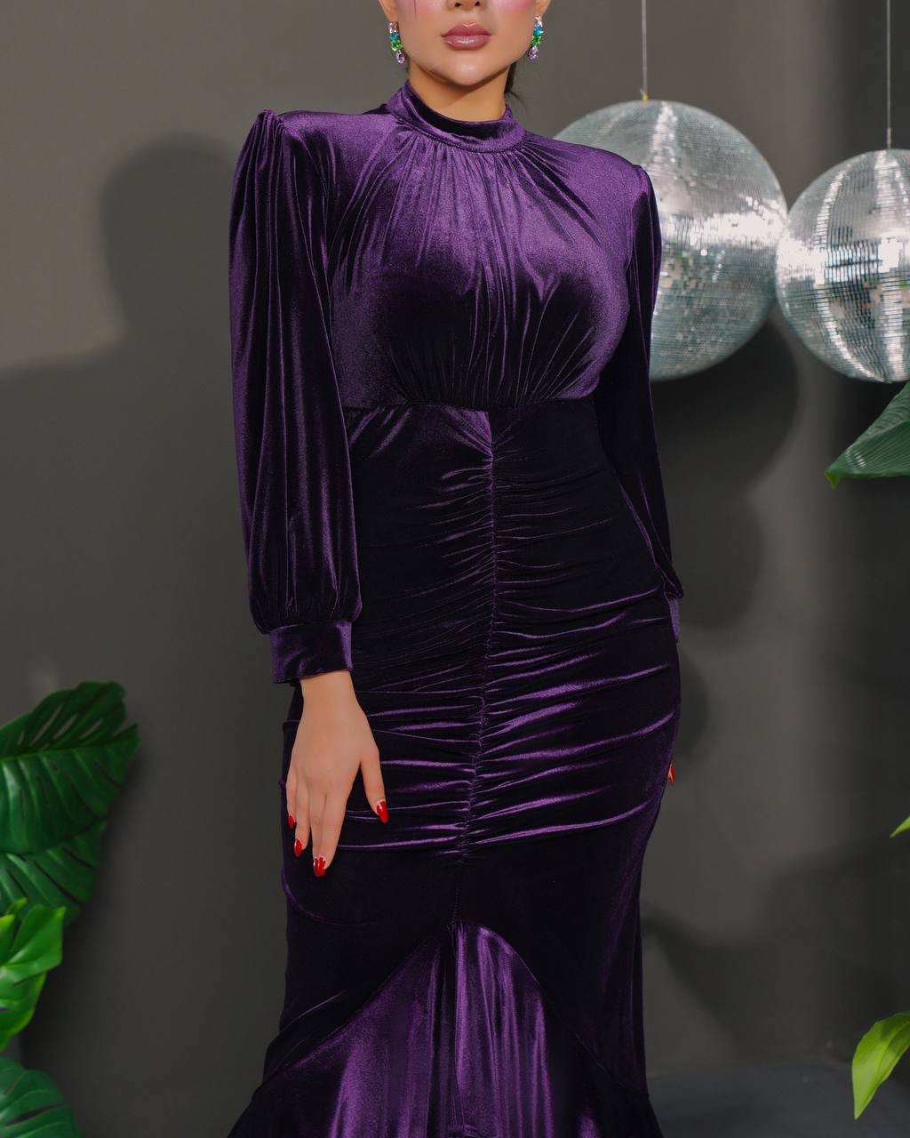 Diana Kadife Kumaş Abiye