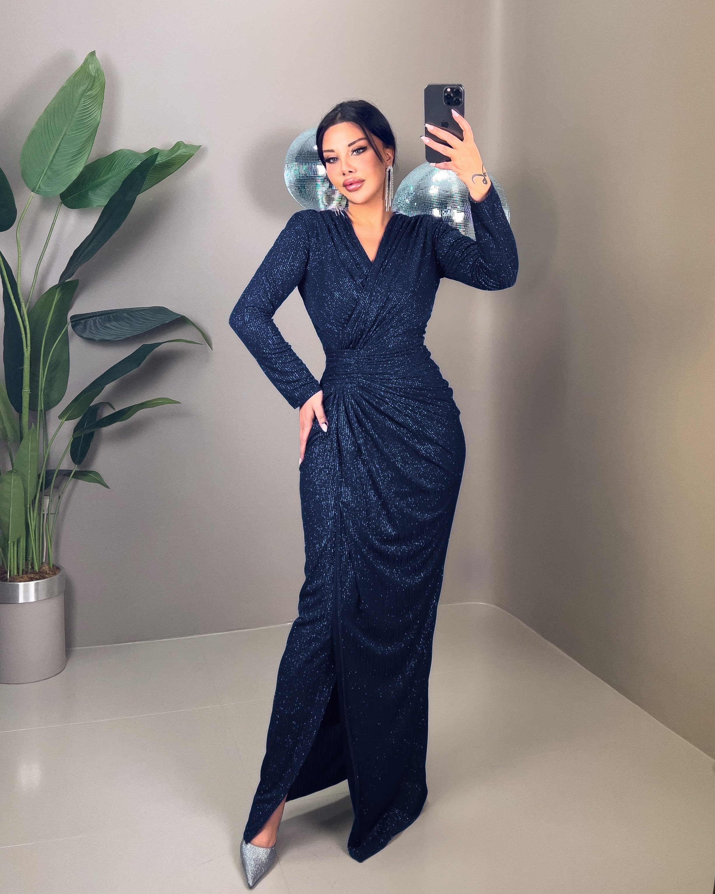 Briella Abiye  - LACİVERT