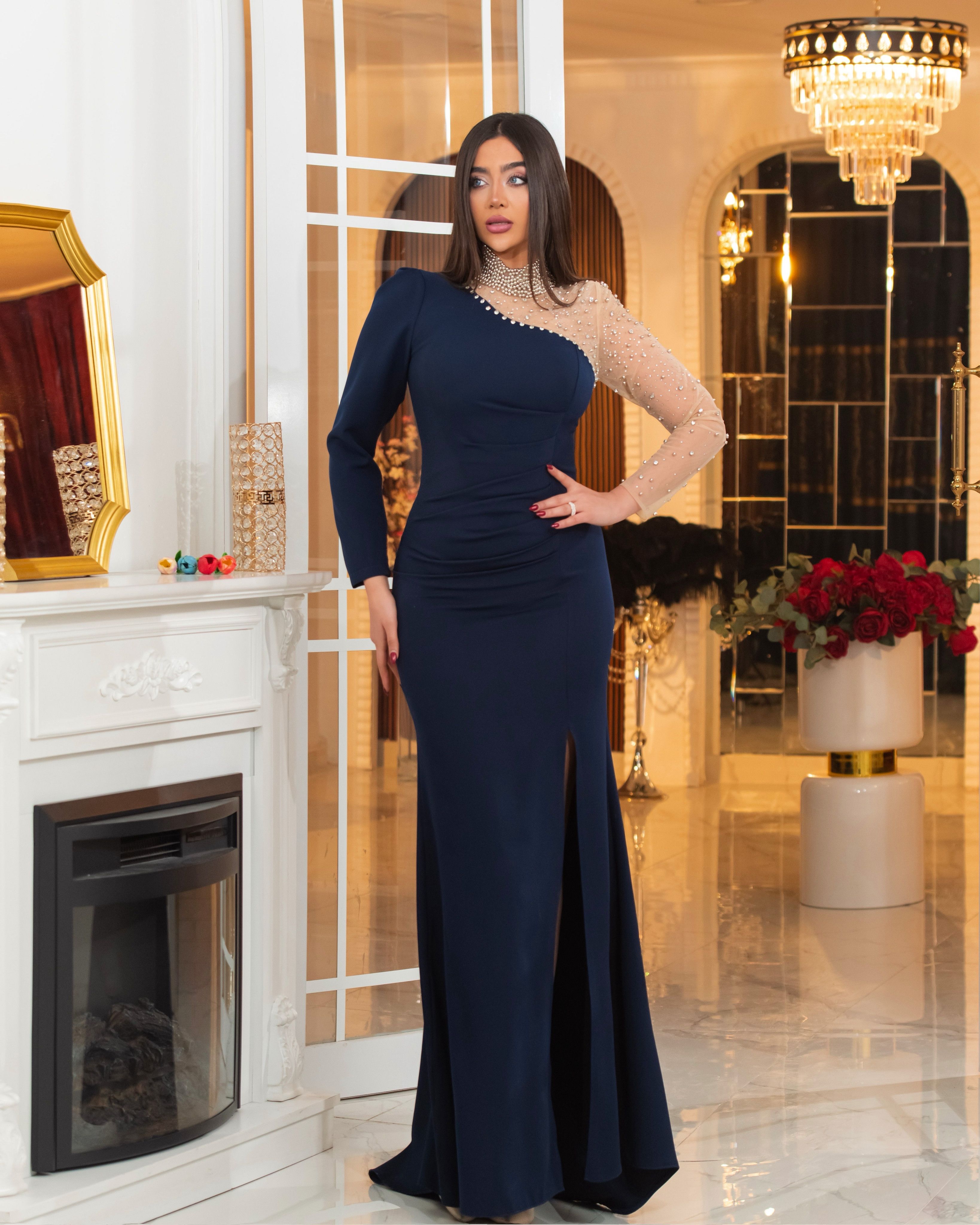 Adeline Abiye  - LACİVERT