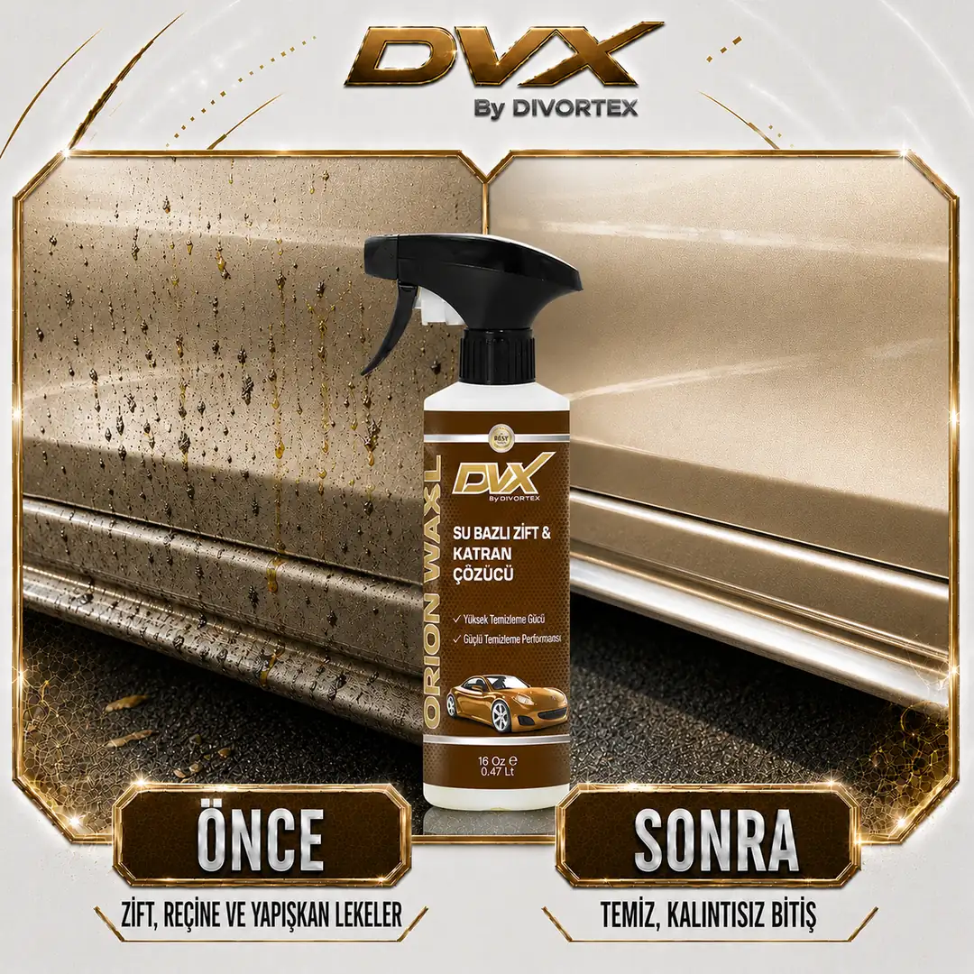 DVX Orion Wax Su Bazlı Zift & Katran Çözücü 473 ml