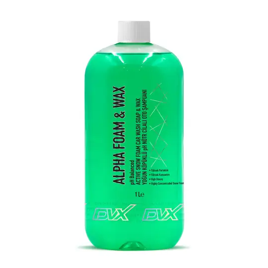 DVX | Alpha Foam Ph Nötr - Cilalı Oto Şampuanı ( 1 L )