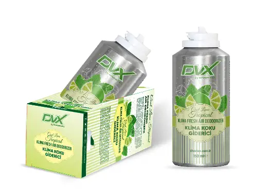 DVX | Araç İçi Klima Temizlik Spreyi - Klima Fresh Yeşil Limon ( 150 ml )