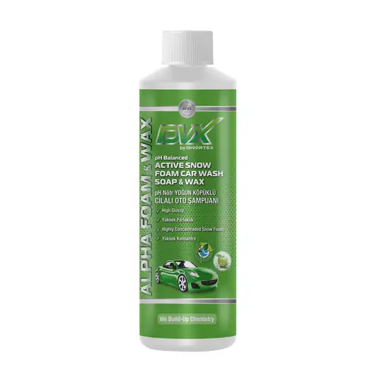 DVX | Alpha Foam Ph Nötr Cilalı Oto Şampuanı (16 oz)