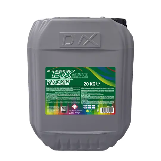 DVX |  V5 Aktif Yeşil  Renkli Köpüklü Şampuan ( 20 kg )