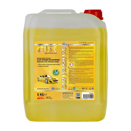DVX | Car Wash V4 - Fırçasız Oto Yıkama Şampuanı (5 kg)