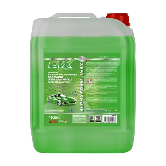 DVX | Alpha Foam Ph Nötr - Cilalı Oto Şampuanı ( 4 kg )