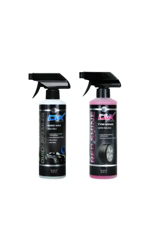 DVX by Divortex Oto Bakım Seti - Lastik Parlatıcı ve Torpido Sütü 473 ml