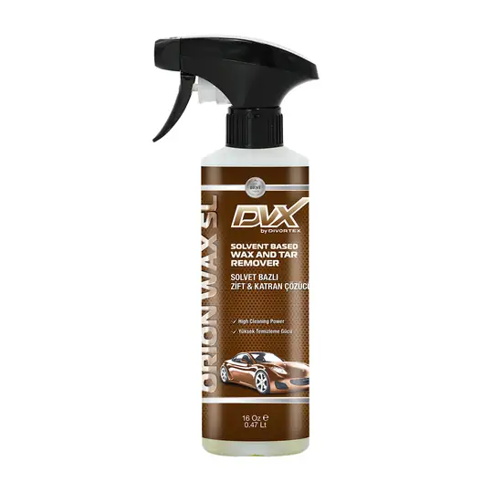 DVX | Orion Wax Solvent Bazlı Zift & Katran Çözücü ( 16 oz )