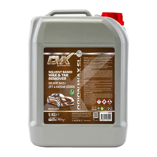 DVX | Orion Wax Solvent Bazlı Zift & Katran Çözücü (5 kg )
