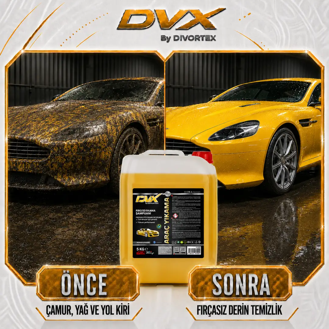 DVX Car Wash V2 - Fırçasız Oto Yıkama Şampuanı 5 kg