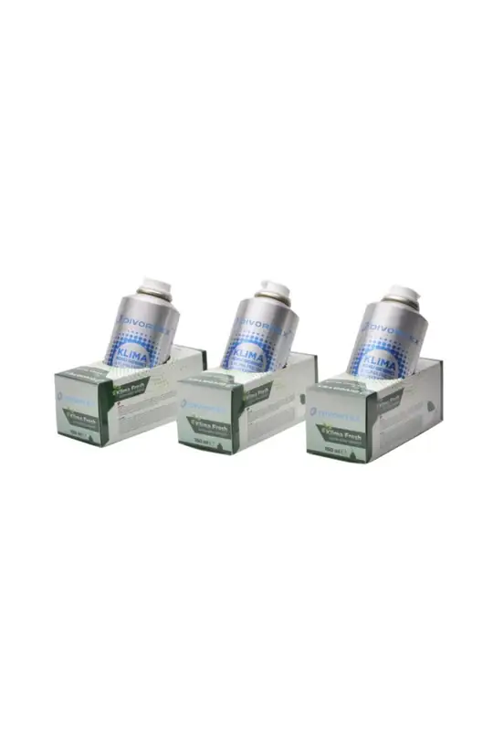 DVX by Divortex Klima Fresh Temizleyici Klima Bombası - Yeşil Elma 3x150 ml